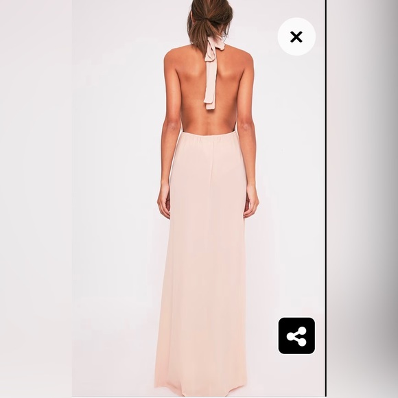 Pretty Little Thing Halter Maxi Dress - Picture 4 of 4
